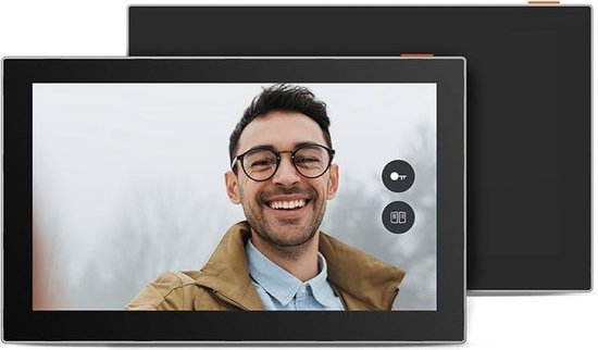 EZVIZ EP7 intercomsysteem 17,8 cm (7') Zwart, Zilver van EZVIZ — afbeelding 2