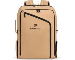 Pactastic Rugzak Reistas met laptopvak Urban Collection Travel Backpack 55 cm 40L Beige