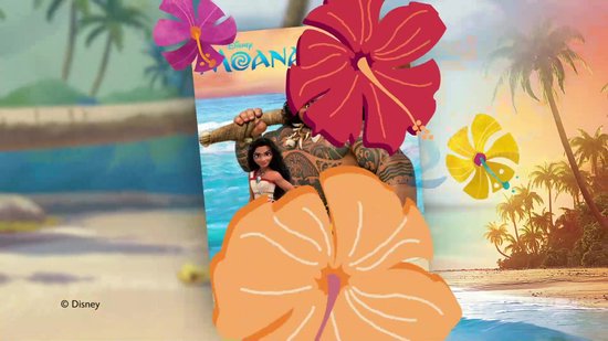 Boîte De 36 Pochettes Panini Vaiana - 180 Stickers - Collection Film Disney