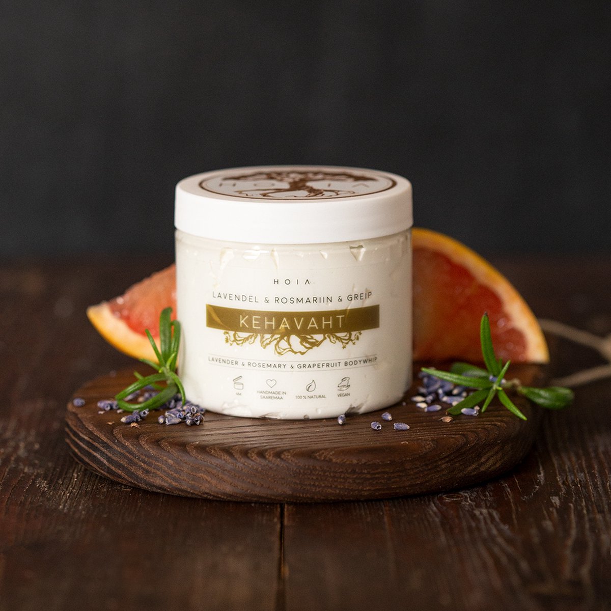 Goedkoopste Whipped Body Butter Lavender & Grapefruit & Rosemary, 200ml