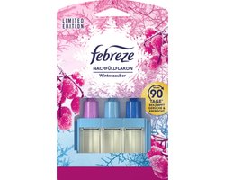 Febreze 3Volution Navulling - Winterse magie - Limited Edition - 20 ml - Navulverpakking - 3 afwisselende geuren - Gaat tot 90 Dagen mee