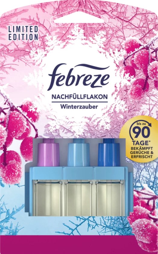 Febreze 3Volution Navulling - Winterse magie - Limited Edition - 20 ml ...