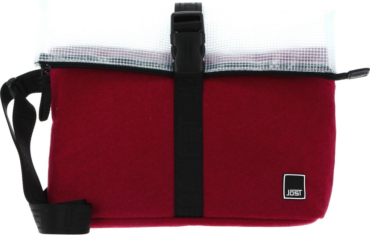 JOST Schoudertas Umea Crossbody Bag Red Rood
