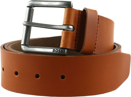 BOSS Cuir Ceinture Joris Sz40 Leather Belt W105 Cognac Marron clair
