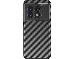 Cazy hoesje geschikt voor OnePlus 11 - Rugged TPU - Zwart