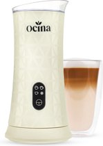 Bol.com Ocina Elektrische Melkopschuimer - Melkklopper - Milk Frother - Melkkoker Electrisch- Warm en Koud - 4 in 1 - 240 ML - B... aanbieding