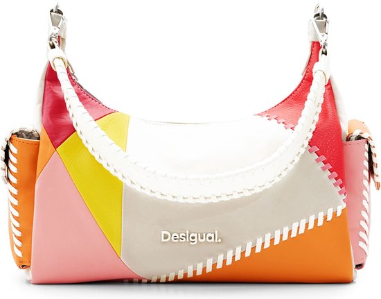 Desigual Sac à épaule Sac à épaule bandoulière Mundi Brasilia Shoulder Bag Tutti Fruti Beige
