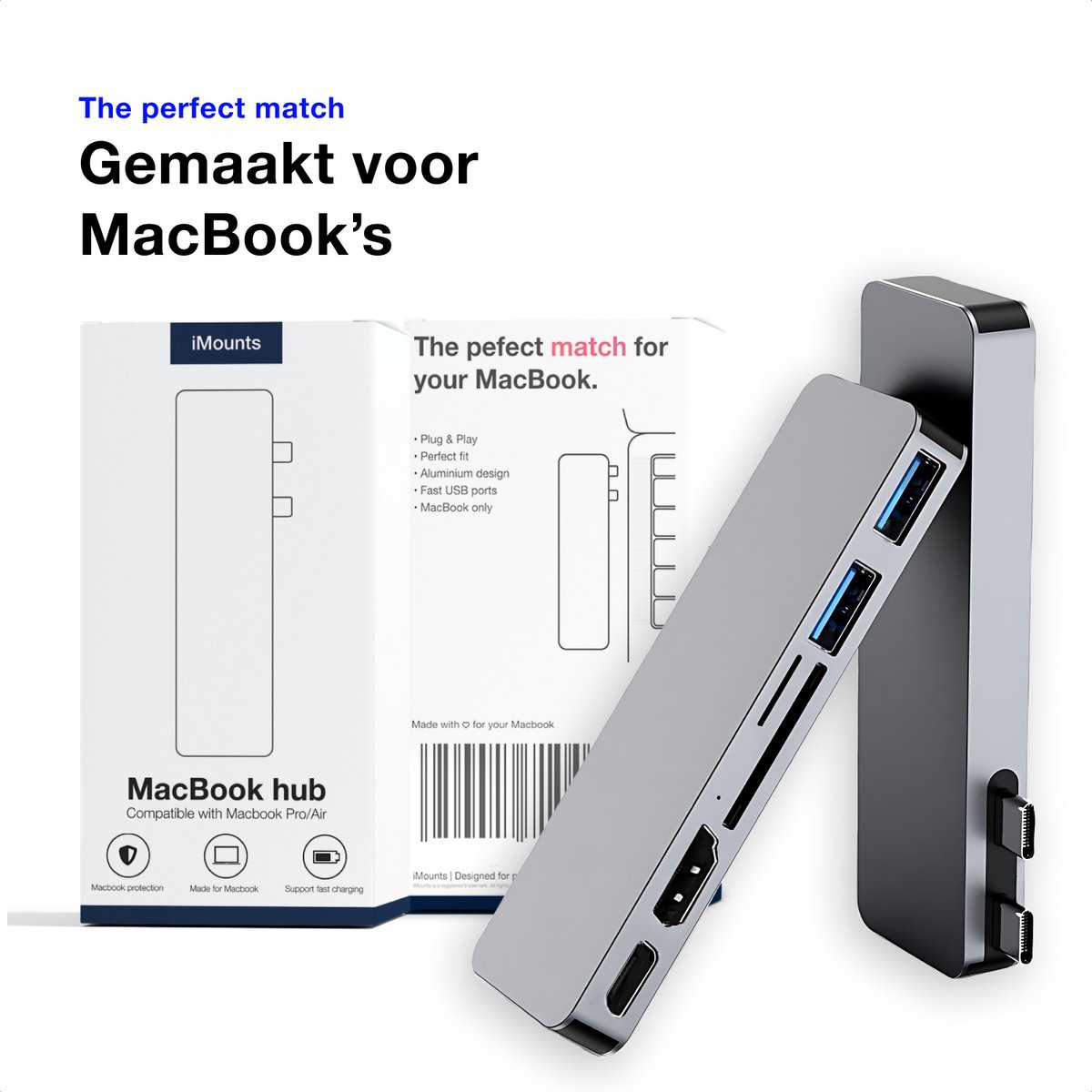 iMounts MacBook USB-C Hub thumbnail 5