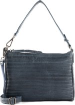 FREDsBRUDER Cuir Sac à épaule bandoulière Layer Crossbag Dusty Blue Bleu gris