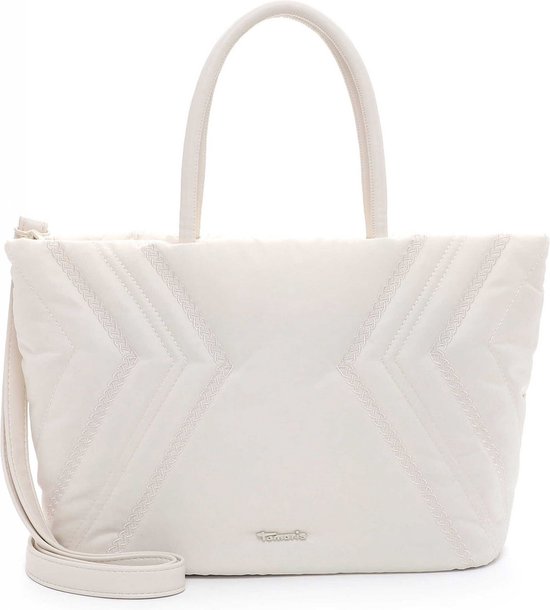 GIANNI CHIARINI Leren Schoudertas Brooke Shoulderbag Cream Crème