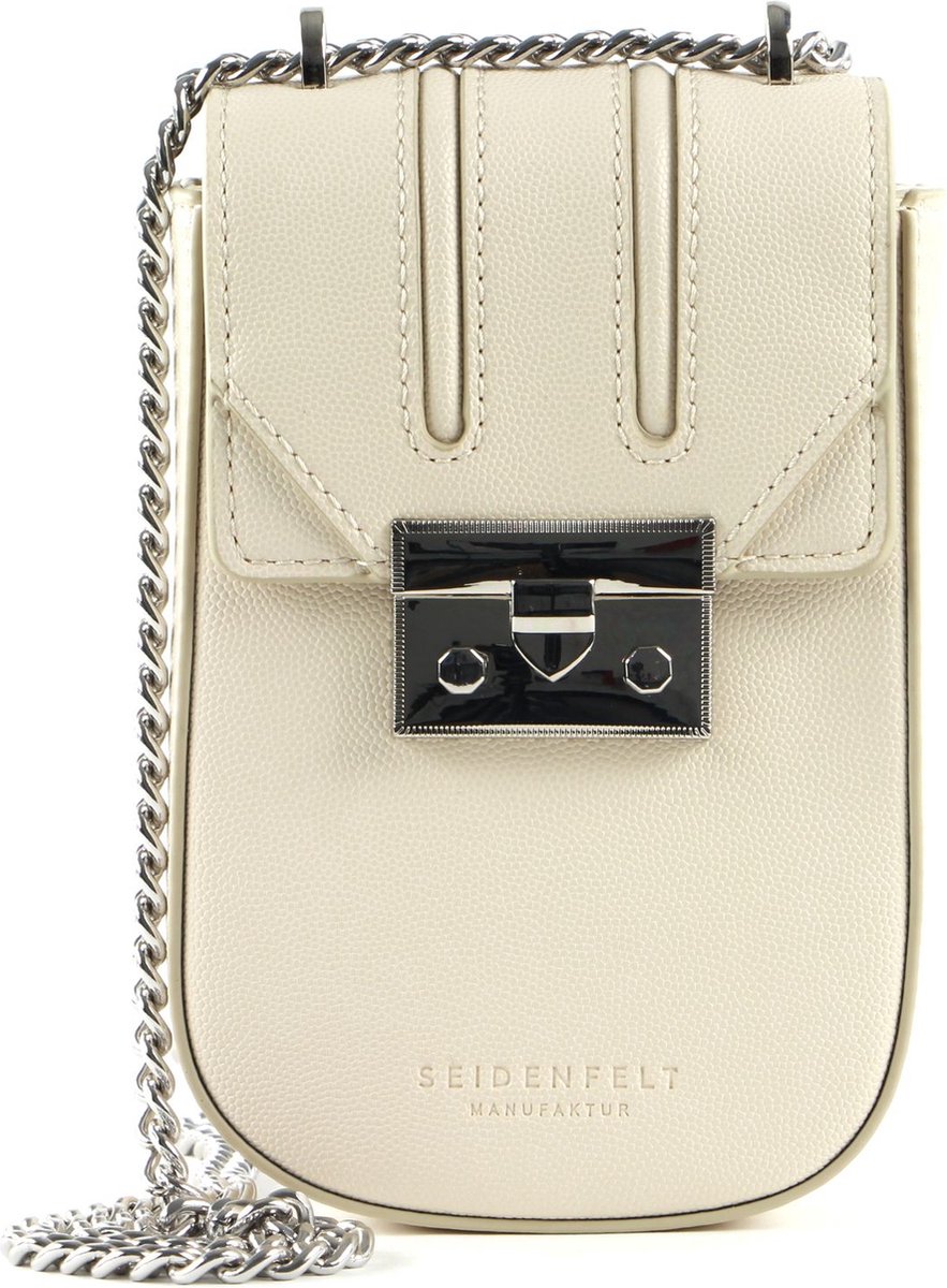 SEIDENFELT MANUFAKTUR Schoudertas Avondtas Roros Mobile Beige