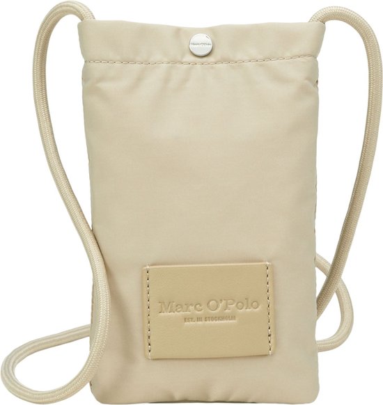 Marc O'Polo Telefoontasje Schoudertas Evyn Cellphone Bag Jonesboro Cream Beige