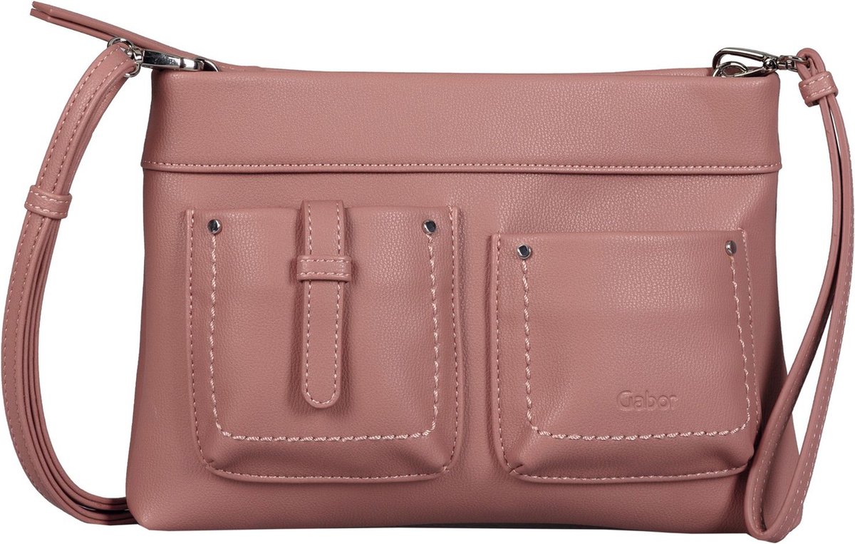 Gabor Schoudertas Handtas Leonie Cross Bag Old Rose Roze