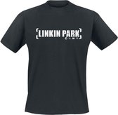 T-shirt Linkin Park Bracket Logo noir L en Katoen pour homme - Produits dérivés du groupe, Groupes