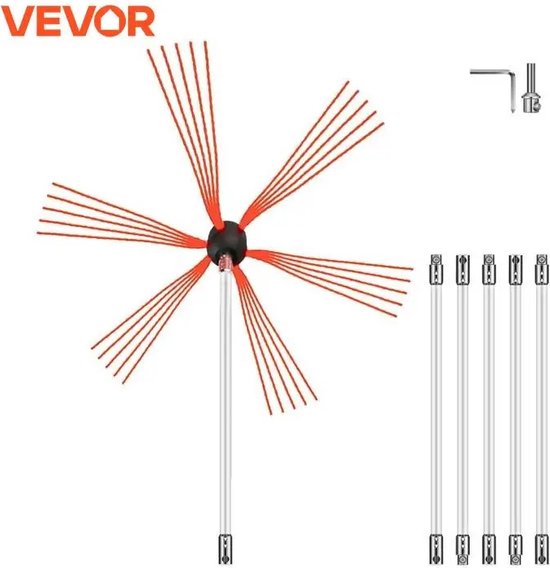 Foto: 6 delige professionele raamreinigingsset 35 cm siliconen rakel microvezel schrubber met 3 rubberstroken en microvezeldoek voor doucheglas spiegels deuren