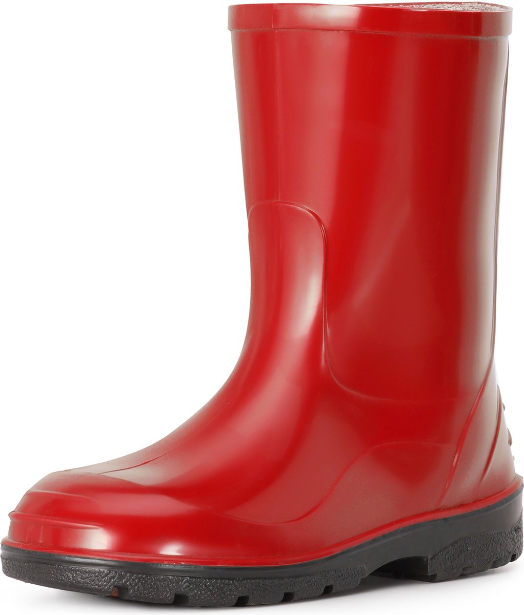 Ladeheid LA-LMG-939-Oli Dames Regenlaarzen - Rubber - Hoog - PVC - Waterdicht – Rood-2 – 27