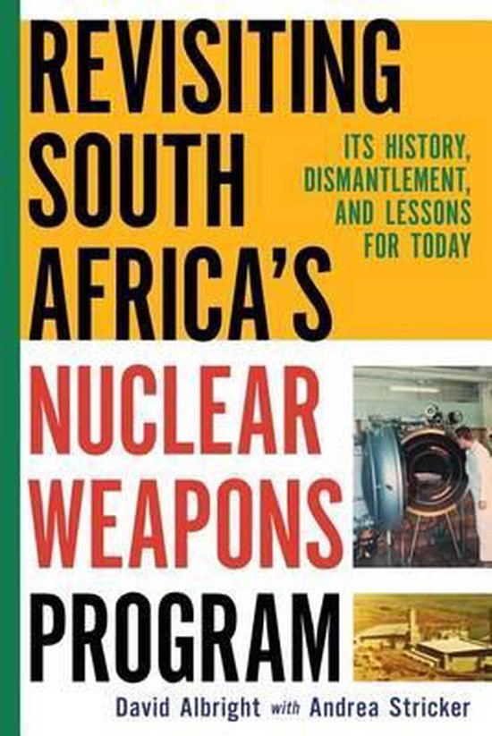 Revisiting South Africa's Nuclear Weapons Program - cover