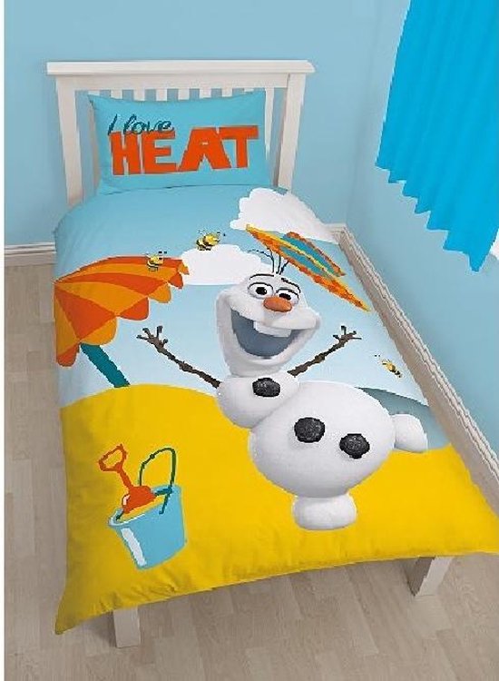 Frozen Olaf dekbedovertrek 1 persoons | bol.com