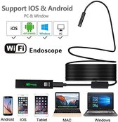 TKSTAR Draadloze Endoscoop WIFI Inspectie IP68 Waterbestendig 2.0 Megapixels Spycam Camera Voor PC Android iOS Met 7M Kabel