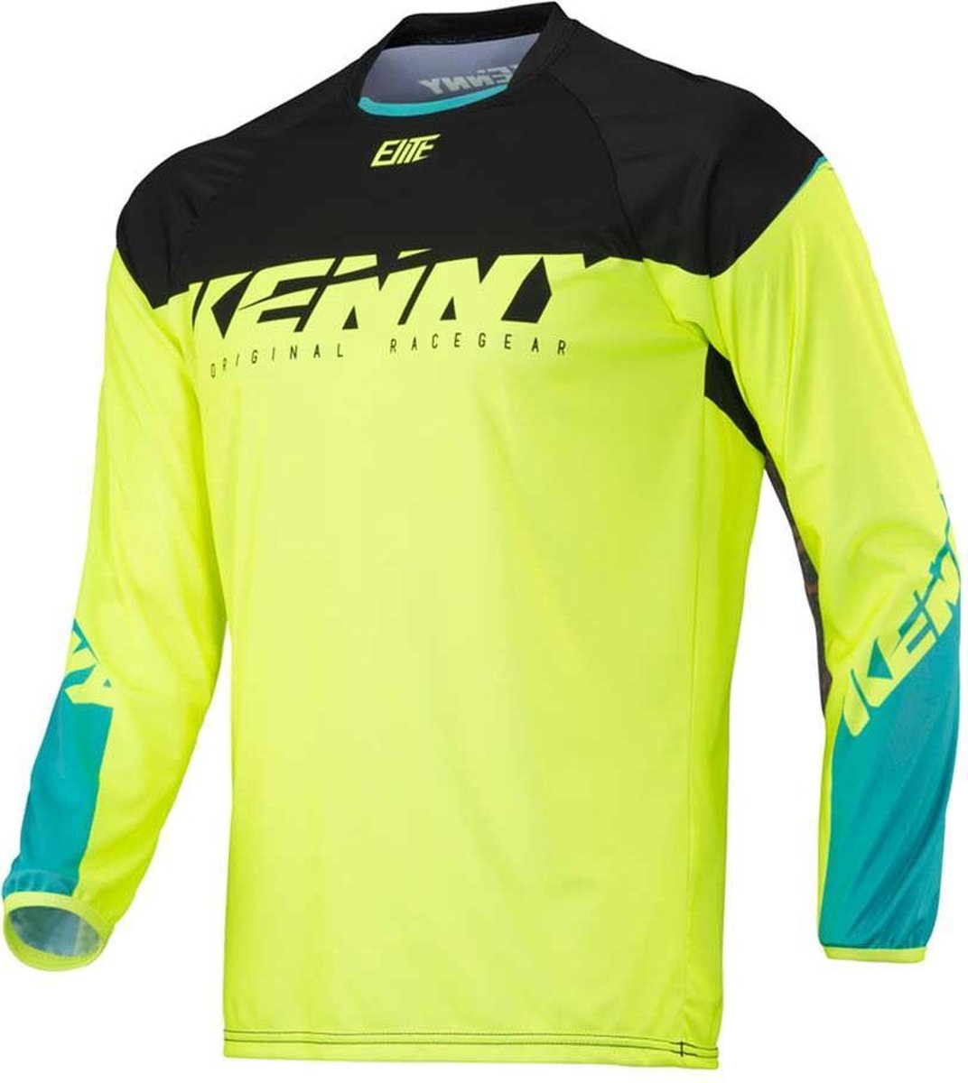 aanwijzing boeket Reparatie mogelijk Kenny Kinder BMX Shirt Elite Neon Yellow-XXS | bol.com
