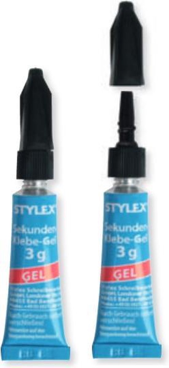 Stylex 31051 lijm Gel Cyanoacrylaatlijm 3 g