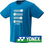 Yonex tennis- en padelshirt - infinite blauw - maat L