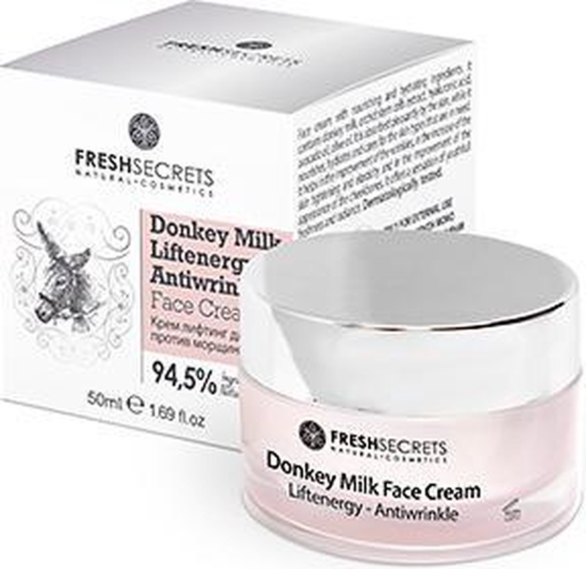 Fresh Secrets Ezelinnenmelk Gezichtscrème Liftenergy Anti-Wrinkle