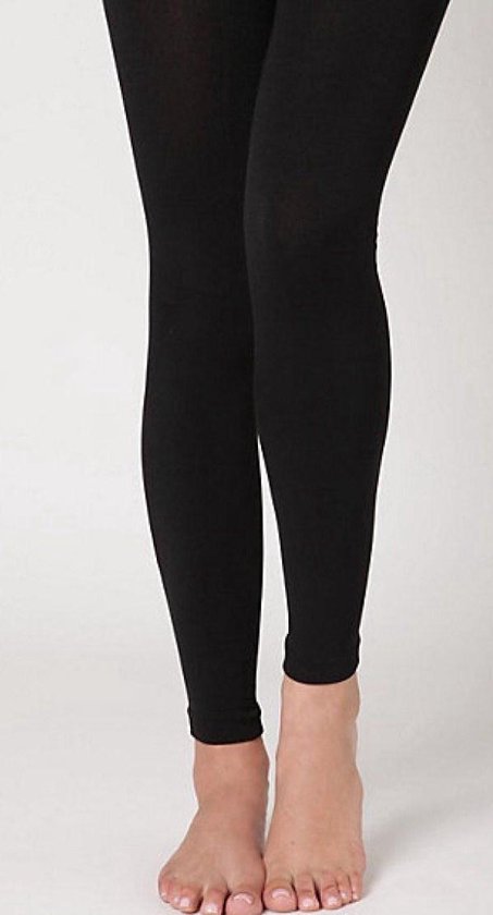 Dames fleece thermo legging - zwart - maat Large | bol.com