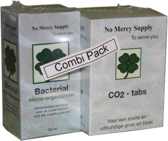 NO MERCY SUPPLY COMBI-PACK (60 CO2 TABS + 50 ML BACTERIAL)