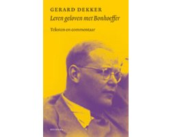 Omslag van Leren geloven met Bonhoeffer