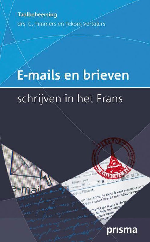 E-mails en brieven schrijven in het Frans / druk Heruitgave - cover