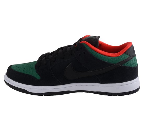 Nike Dunk Low Pro SB Sportschoenen - Maat 44 - Mannen - zwart/groen/rood |  bol.com