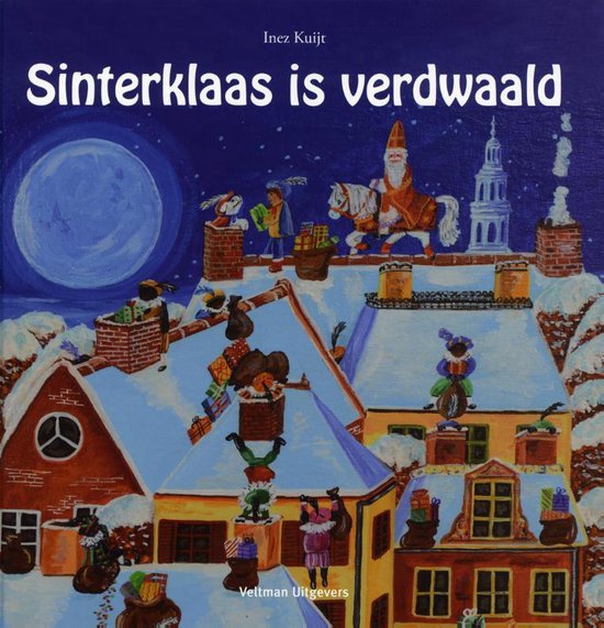 Cover van het boek 'Sinterklaas is verdwaald'