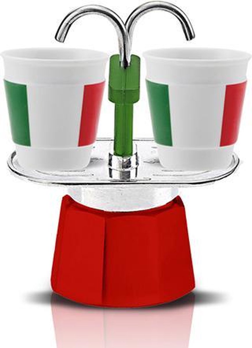 Set mini Express 2 tasses rouge Bialetti 