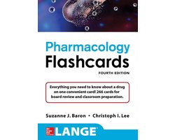 Lange Pharmacology Flashcards, Fourth Edition