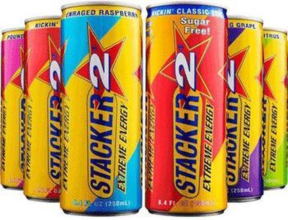 Stacker Extreme Energy Drink Kickin Classic