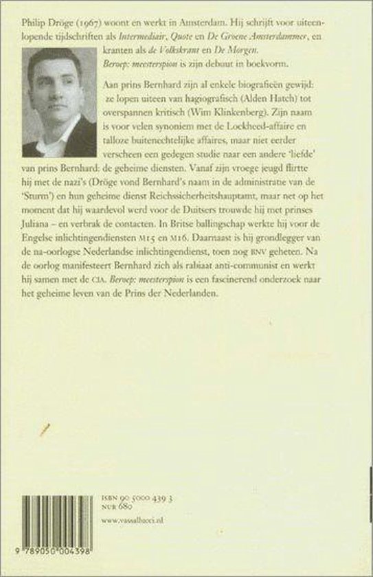 Beroep Meesterspion