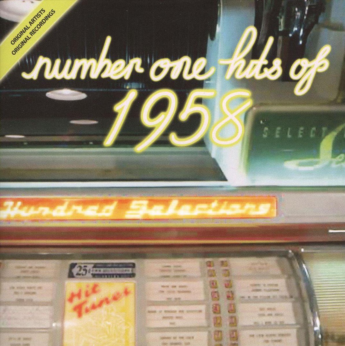 Number One Hits Of 1958, various artists CD (album) Muziek