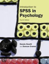 Introduction To Spss In Psychology