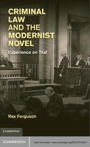 Criminal Law and the Modernist Novel