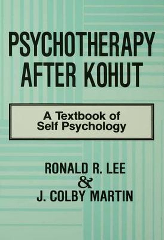 Psychotherapy After Kohut - cover