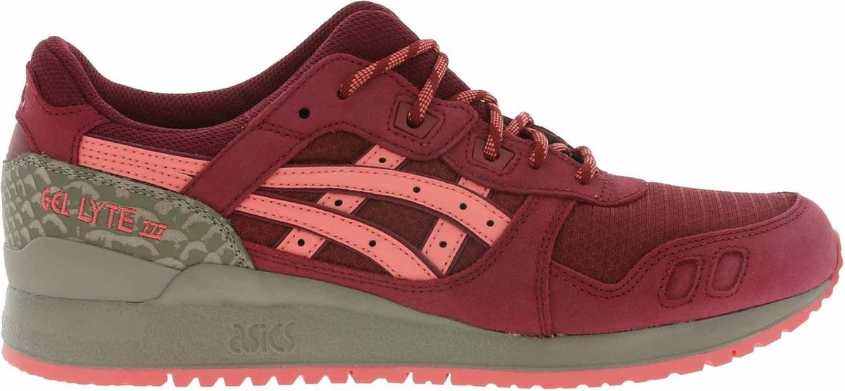 asics gel lyte 3 rood wit