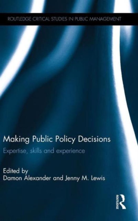 Making Public Policy Decisions - cover