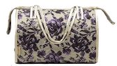 Karen  - Toilettas - Beige/Paars