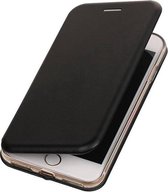 Slim Folio Case - Book Case Telefoonhoesje - Folio Flip Hoesje - Geschikt voor iPhone SE 2020 / iPhone 8 / iPhone 7 - Zwart