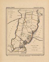 Historische kaart, plattegrond van gemeente Loenen in Utrecht uit 1867 door Kuyper van Kaartcadeau.com