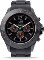 Tutti Milano  - Unisex - Horloge - 48 mm - Zwart
