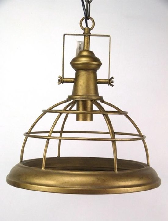 Metalen industriële hanglamp kooilamp | bol.com