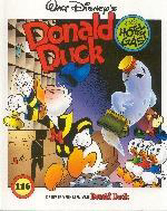 Cover van het boek 'De beste verhalen van Donald Duck 116 Als hotelgast'