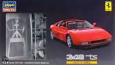 Hasegawa - Modelkit Bouwdoos 1989 Ferrari 348 TS 1/24 20231